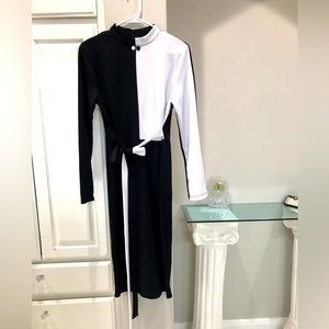 Black & White Dress, Size: M